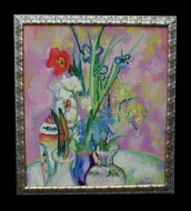 art flower picture painting