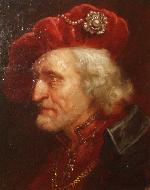 Oil Portrait Painting of a medieval nobleman