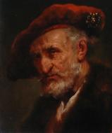 canvas portrait - senior