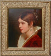 Oil Portrait in the old style technique