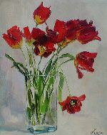 Tulips painting