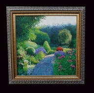 Oil painting landscape - Niagara Park Comission